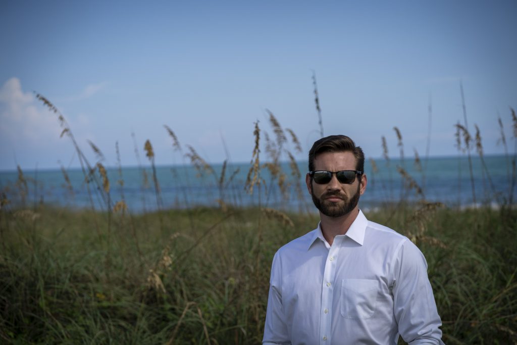 Ryan Tisko by the coast